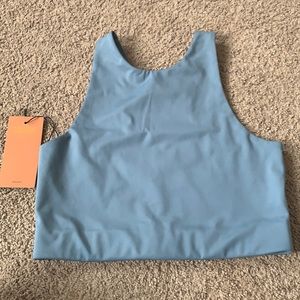 Monarch blue Dylan bra from Girlfriend Collective, Sz Large